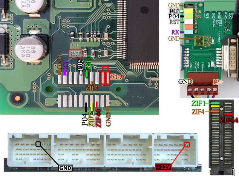 TNM7000E ECU-KIT 5 in 1 Universal Car Programmer Support Flash NOR/NAND/SPI,EEPROM,MCUs,CPLD and EMMC,Support OBD/JTAG/ISP programmer OBDHELPER store
