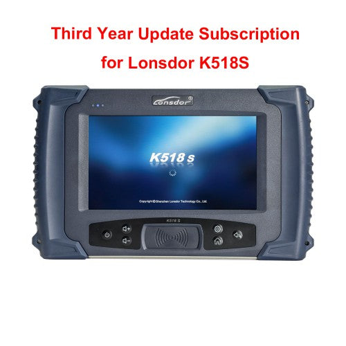 Lonsdor K518S Third year Time Update Subscription of 1 Year Full Update Lonsdor