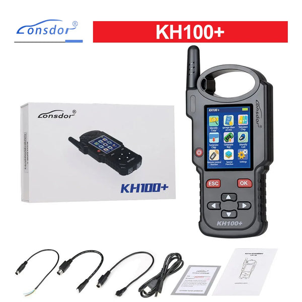 2024 Lonsdor KH100+ Full Featured Key Remote Programmer with Toyota AKL Online Calculation 1 Year Activation Lonsdor