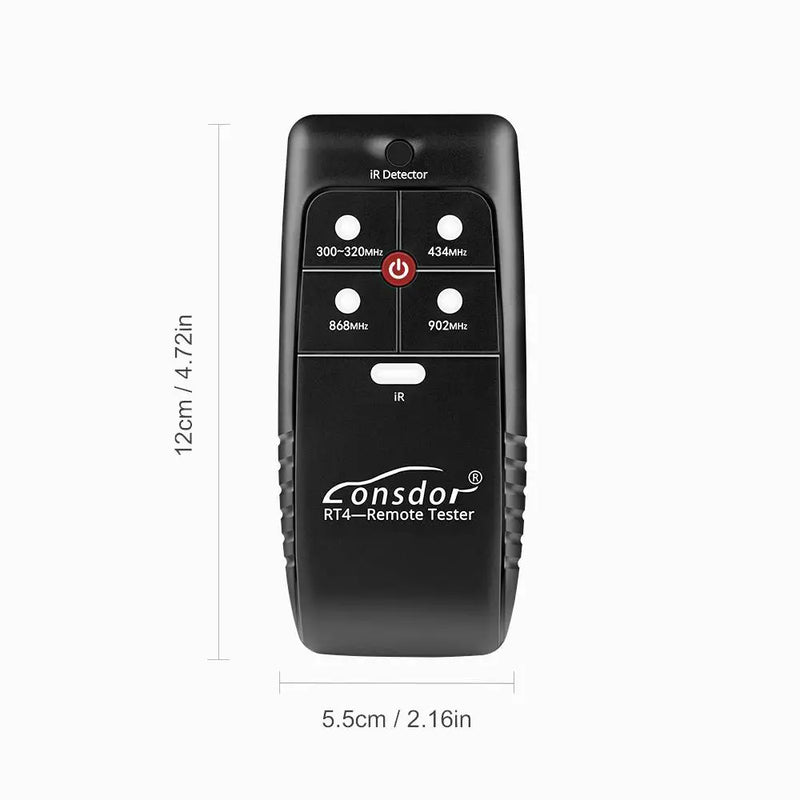 Lonsdor RT4 IR/FR For All Car Key Remote Frequency Test Support 315MHz 434MHz 868MHz 902MHz OBDHELPER store