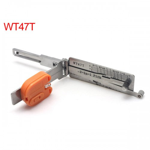 Auto Smart WT47T 2 in 1 decoder and pick tools suitable for Saab OBDHELPER store