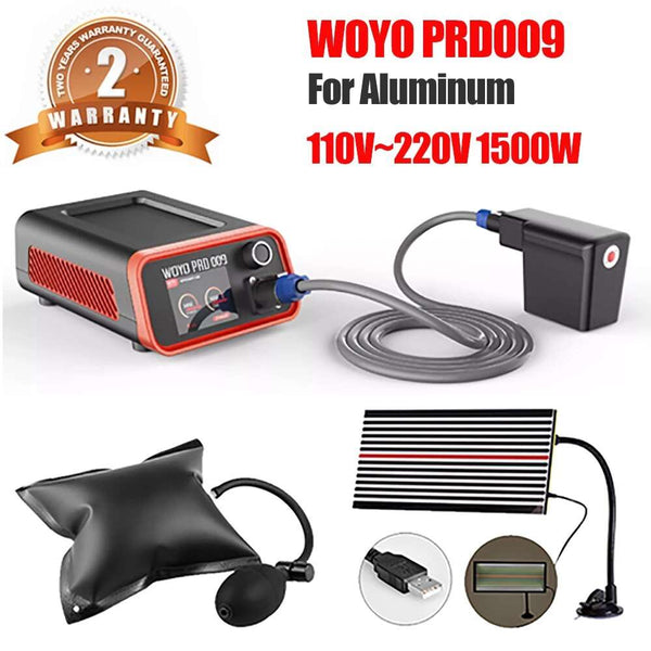 WOYO PDR009 get free 1pcs  Airbag 1pcs Stripe detection light Auto Body Magnetic Induction Heater Hot Box Dent Quick Repair Machine for Aluminum Car Body Metal Tools