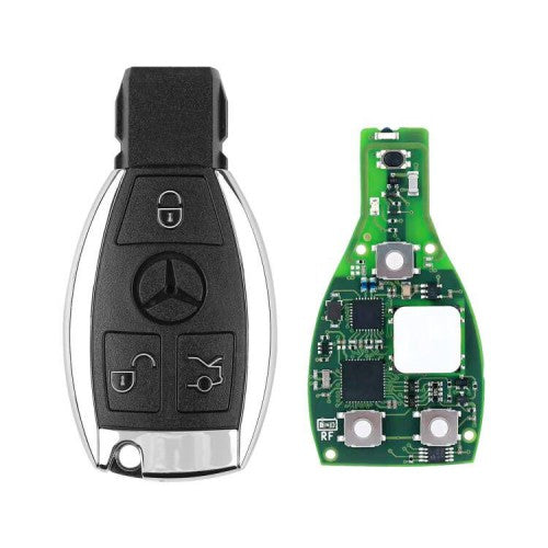 2023 CG MB 08 Version Keyless Go Key 2-in-1 315MHz433MHz with Shell for Mercedes W164 W221 W216 from Year 2005-2010 Get 1 Free Token