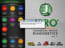 2023 V1.2 JPRO Heavy Truck Diagnostic Tool JPRO DLA Plus 2.0 Adapter kit JPRO DLA+2.0 Vehicle Interface Diesel Newest software Heavy Duty Truck Scanner