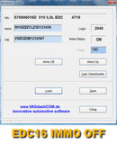 EDC15 EDC16 Immo Off software for V-A-G Group Immo OBDHELPER store