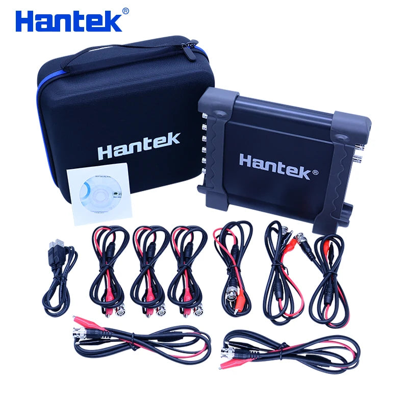 Hantek 6074be - Oscilloscopio diagnostico USB compatibile con PC, a 4 Hantek 6074be - Oscilloscopio diagnostico USB compatibile con PC, a 4