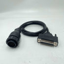 Forklift adapter cable main obd cable for Doosan Excavator Inspection Diagnostic Tool