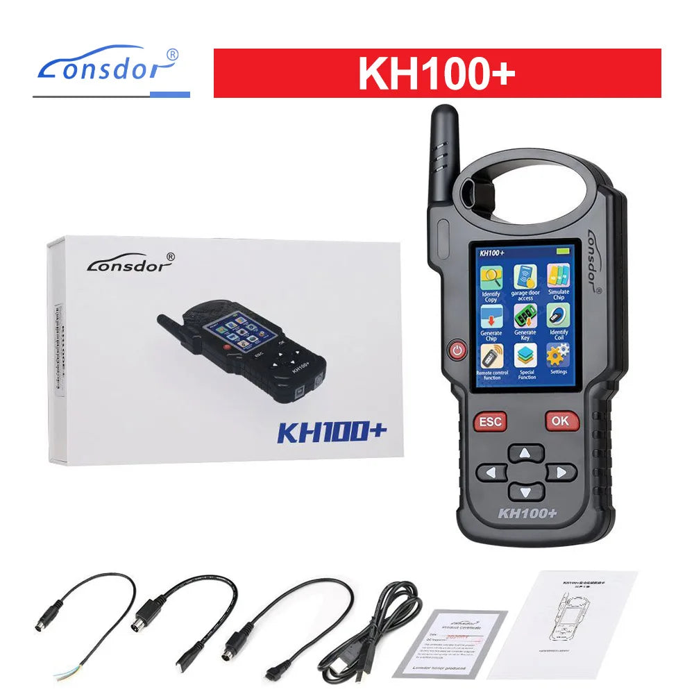 Lonsdor KH100+ Full Featured Key Remote Programmer Update Version of ...
