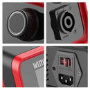 WOYO PDR009 get free 1pcs  Airbag 1pcs Stripe detection light Auto Body Magnetic Induction Heater Hot Box Dent Quick Repair Machine for Aluminum Car Body Metal Tools WOYO