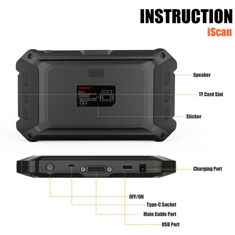 OBDSTAR iScan BMW Motorcycle Diagnostic Tool OBDHELPER store