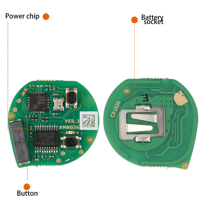 2023 Newest Xhorse XNSZ01EN SU.ZK for Suzuki Wireless Remote Key 5pcslot OBDHELPER store