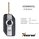 2024 Newest Xhorse XSBM90GL XM38 BMW Motorcycle Smart Key with 8A Chip 3 Buttons Shell XHORE