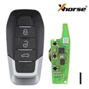 2023 Newest XHORSE XKFEF1EN FA.LL Ferrari 3 Buttons Bright Red Folding Universal Remote Key 5pcslot