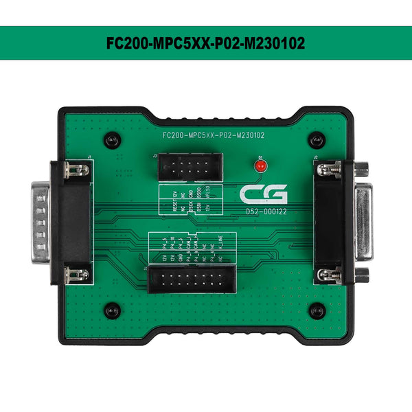  CG FC200 MPC5XX Adapter FC200-MPC5XX-P02-M230102 for BOSCH MPC5xx ReadWrite Data on Bench Support EDC16 ME9.0 MED9.1 MED9.5