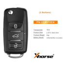 2024 Newest Xhorse XEB510EN Volkswagen B5 Type Super Remote with XT27B Super Chip 10pcslot XHORE